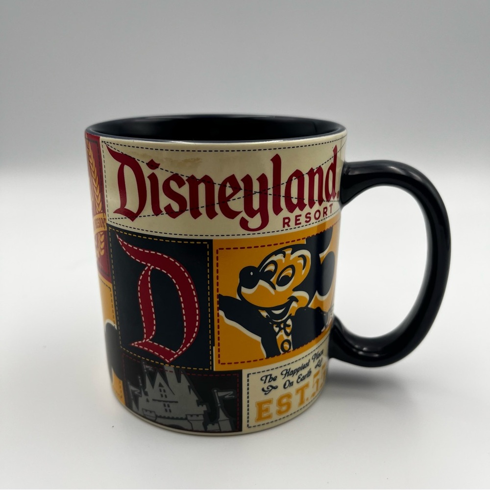 Black and Yellow Disney Resort Mug